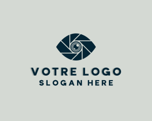 Sight - Eye Shutter Lens logo design