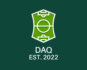 Training - Soccer Field Crest logo design