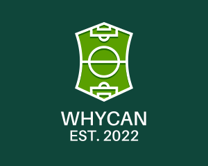 Play - Soccer Field Crest logo design