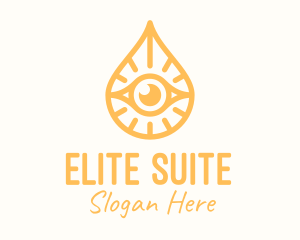 Golden Egyptian Eye logo design