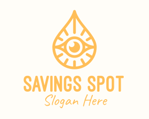 Golden Egyptian Eye logo design