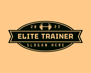 Workout Training Badge logo design