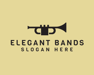 Music Trumpet Band logo design