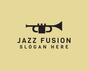 Jazz - Music Trumpet Band logo design