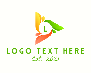 Artsy - Elegant Artistic Letter logo design
