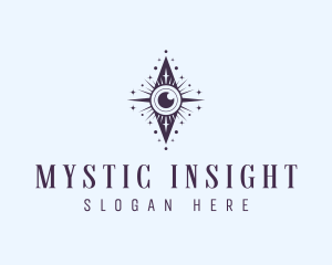 Mystical Eye Fortune Telling  logo design