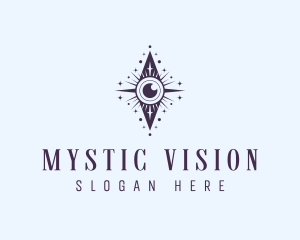 Fortune Teller - Mystical Eye Fortune Telling logo design