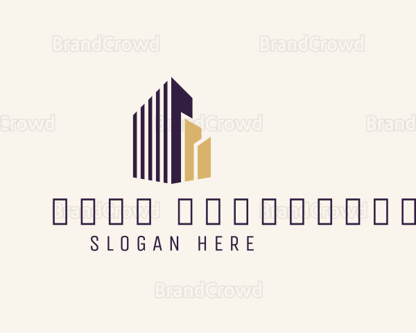 High Rise Building Property Logo