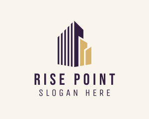 High Rise Building Property  logo design