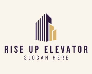 High Rise Building Property  logo design