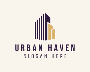 High Rise Building Property  logo design