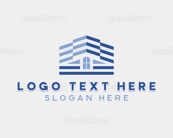 Roofing Construction Renovation Logo