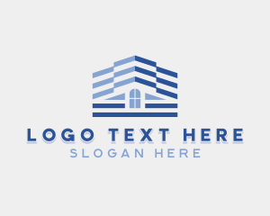 Airbnb - Roofing Construction Renovation logo design