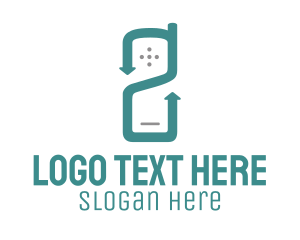 Radio - Mobile Number Two logo design