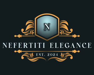 Luxury Shield Crest logo design