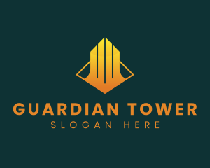  Architecture Building Tower logo design