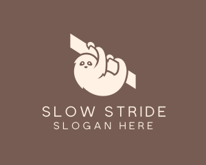 Sloth Nature Reserve logo design