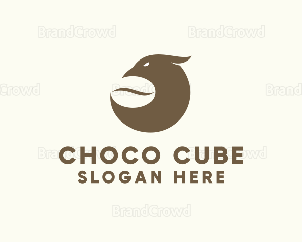 Coffee Cafe Bird Logo