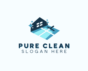 House Window Cleaning  logo design