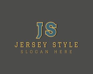 Jersey - Sports Varsity Athlete logo design