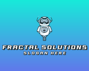 Gaming Robot Avatar logo design