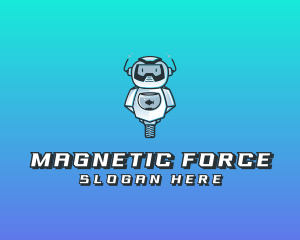 Gaming Robot Avatar logo design