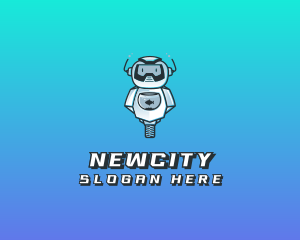 Gaming Robot Avatar logo design