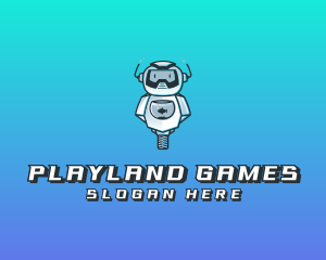 Game - Gaming Robot Avatar logo design