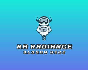 Gaming Robot Avatar logo design