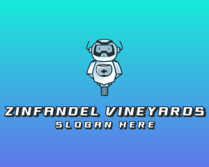 Gaming Robot Avatar logo design