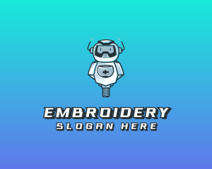 Gaming Robot Avatar logo design