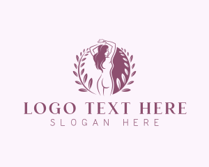 Figure - Naked Beauty Boddy logo design