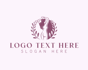 Elegant - Naked Beauty Boddy logo design