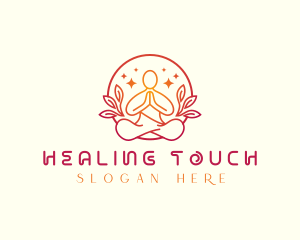 Yoga Meditation Spa logo design