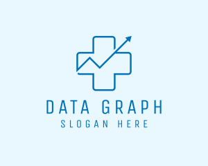 Chart - Medical Chart Cross logo design