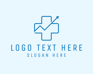 Medical - Medical Chart Cross logo design