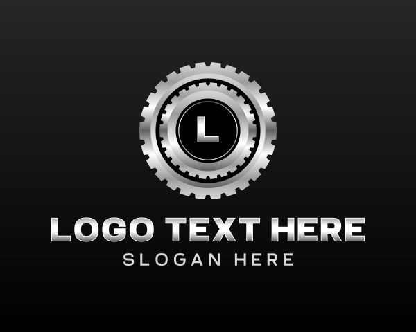 Gear - Industrial Cogwheel Gear logo design