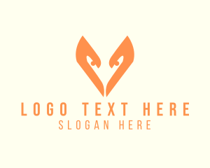 Veterinarian - Fierce Fox Eyes logo design