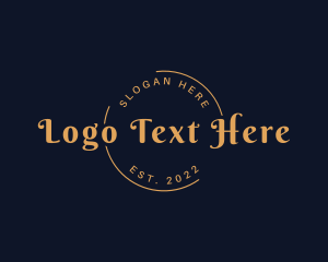 Artist - Luxury Circle Company logo design