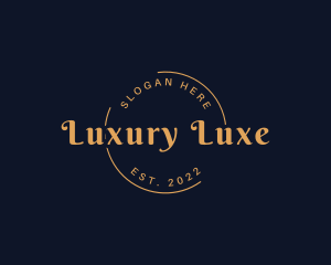 Luxury Circle Company logo design