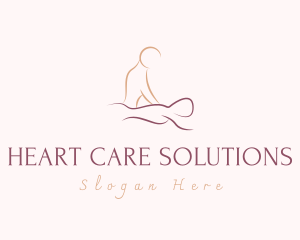 Massage Wellness Spa logo design