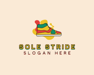 Sneakers - Shoe Fashion Sneakers logo design