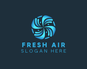 Airflow Thermal Ventilation logo design