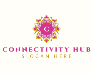 Decor - Festive Mandala Flower logo design