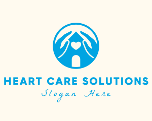 Love Charity House logo design