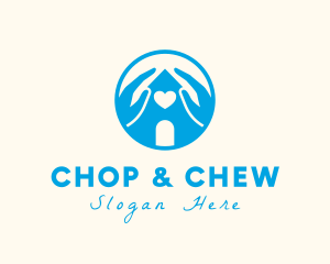 Love - Love Charity House logo design