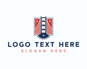 Bay - Golden Gate Bridge logo design