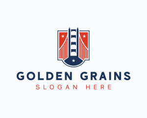 Golden Gate Bridge logo design