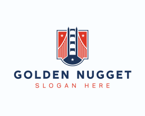 Golden Gate Bridge logo design