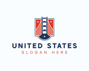 Golden Gate Bridge logo design